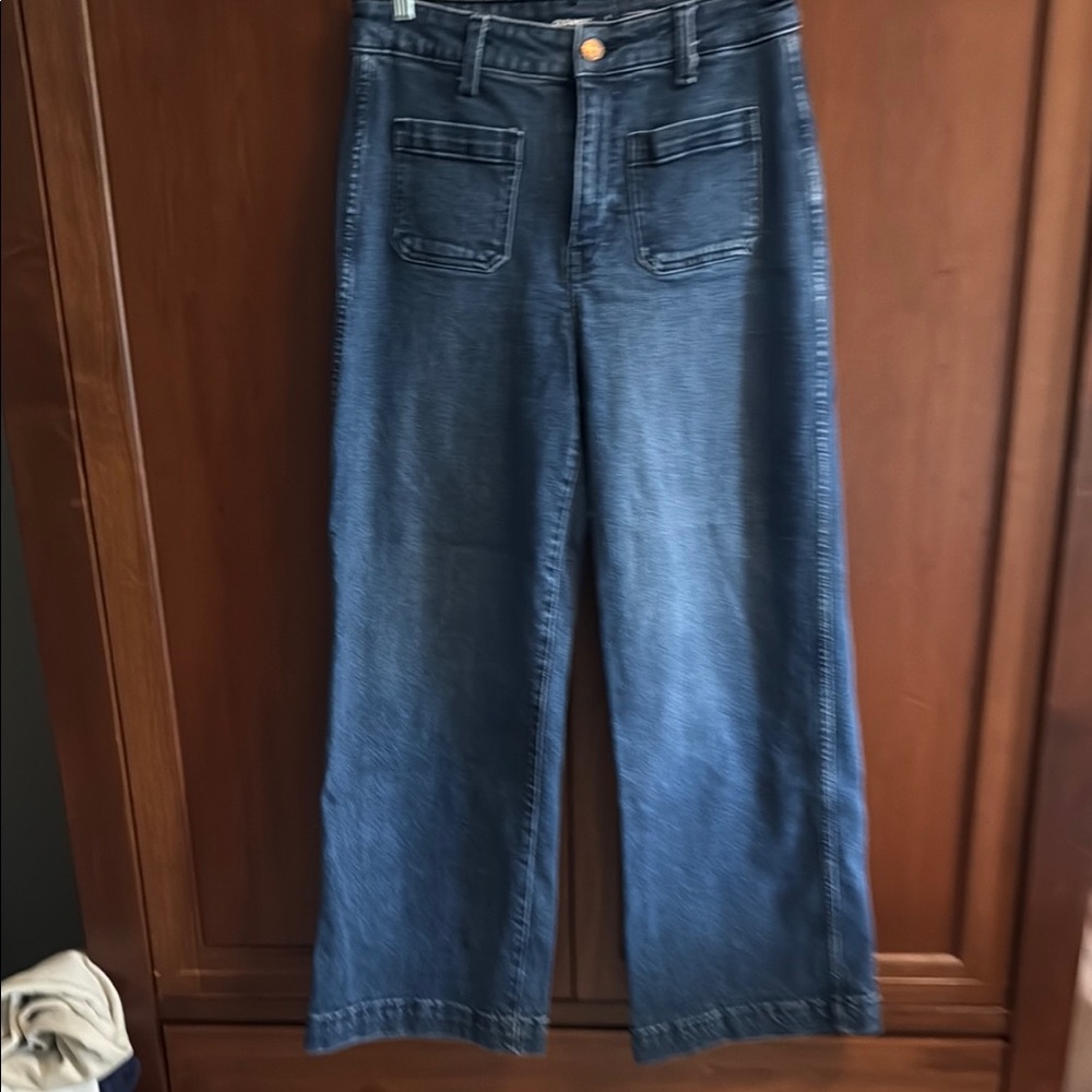Old Navy Dark Blue Flare Jeans